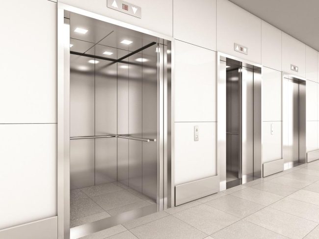 modern elevator 3d
